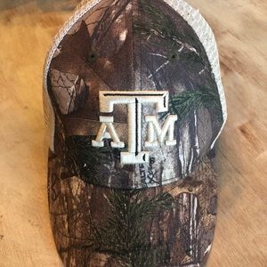 Texas A&M Aggies ATM camo hat cap adjustable